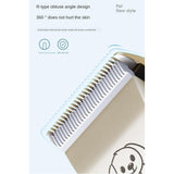 Maxbell Portable Dog Cat Hair Trimmer Kit Pet Animal Electric Shaver Clipper B