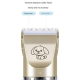 Maxbell Portable Dog Cat Hair Trimmer Kit Pet Animal Electric Shaver Clipper B