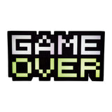 Maxbell GAME OVER Sign Lamp Color Changing 3 Light Modes Playstation Icon Lighting