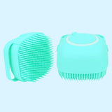 Maxbell Soft Bath Body Scrubber 8x8cm Handy Massaging Brush Hair Wash Brushes Green - Aladdin Shoppers