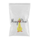 Maxbell Rubber Chicken Screaming Shrilling Puppy Chewing Squeeze Yellow 19x7cm