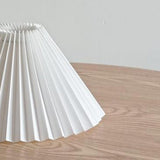Maxbell Modern Lamp Shade Lampshade Fanshaped Light Cover Dust-proof White_24cm