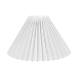 Maxbell Modern Lamp Shade Lampshade Fanshaped Light Cover Dust-proof White_24cm
