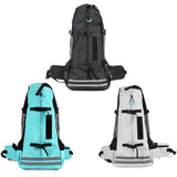 Maxbell Dog Carrier Breathable Corgi Carrying Bag Hiking Travel Pet Backpacks Grey
