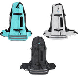 Maxbell Dog Carrier Breathable Corgi Carrying Bag Hiking Travel Pet Backpacks Grey