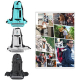 Maxbell Dog Carrier Breathable Corgi Carrying Bag Hiking Travel Pet Backpacks Grey