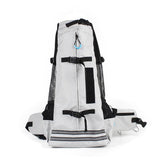Maxbell Dog Carrier Breathable Corgi Carrying Bag Hiking Travel Pet Backpacks Grey