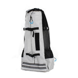 Maxbell Dog Carrier Breathable Corgi Carrying Bag Hiking Travel Pet Backpacks Grey