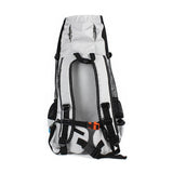 Maxbell Dog Carrier Breathable Corgi Carrying Bag Hiking Travel Pet Backpacks Grey