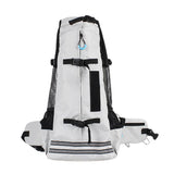 Maxbell Dog Carrier Breathable Corgi Carrying Bag Hiking Travel Pet Backpacks Grey