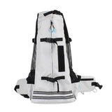 Maxbell Dog Carrier Breathable Corgi Carrying Bag Hiking Travel Pet Backpacks Grey