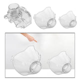 Nebulize Cup Inhalers Mask Replacement Parts for Adult Kid Cup 4.6x5.8x4.3cm