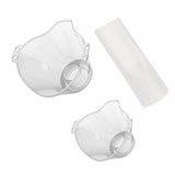 Nebulize Cup Inhalers Mask Replacement Parts for Adult Kid Mask 9x5cm 6x4cm