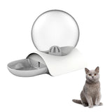 Maxbell Auto Pet Water Dispenser Drink Water Cat Drinking Bowl Feeder Gray