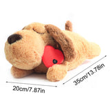 Maxbell Snuggle Puppy Heartbeat Stuffed Toy Pet Anxiety Relief and Calming Aid Toys