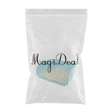 Maxbell Pet Litter Box Corner Toilet Tray Pan Potty Trainer Adult Rabbit Cage Blue