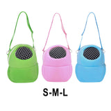 Maxbell Pet Small Animal Carrier Bag Travel Warm Cage Hamster Pouch Pink 17x14cm