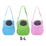Maxbell Pet Small Animal Carrier Bag Travel Warm Cage Hamster Pouch Pink 17x14cm