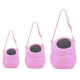 Maxbell Pet Small Animal Carrier Bag Travel Warm Cage Hamster Pouch Pink 17x14cm