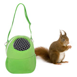 Maxbell Pet Small Animal Carrier Bag Travel Warm Cage Hamster Pouch Green 22x19cm