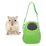 Maxbell Pet Small Animal Carrier Bag Travel Warm Cage Hamster Pouch Green 22x19cm