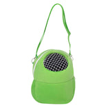 Maxbell Pet Small Animal Carrier Bag Travel Warm Cage Hamster Pouch Green 27x22cm