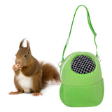 Maxbell Pet Small Animal Carrier Bag Travel Warm Cage Hamster Pouch Green 27x22cm