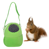Maxbell Pet Small Animal Carrier Bag Travel Warm Cage Hamster Pouch Green 27x22cm