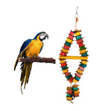 Maxbell Bird Chewing Toy Colorful Bird Cage Parrot Bite Toys Pet Supplies 2-String