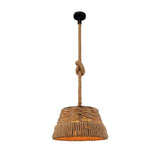 Maxbell Rural Woven Pendant Ceiling Light E27 Restaurant Hanging Lamp Fitting Decor