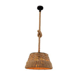 Maxbell Rural Woven Pendant Ceiling Light E27 Restaurant Hanging Lamp Fitting Decor