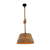 Maxbell Rural Woven Pendant Ceiling Light E27 Restaurant Hanging Lamp Fitting Decor