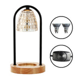 Maxbell Candle Warmer Wax Melt Fragrance Lamp Aroma Burner Night Light Black