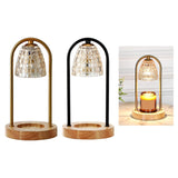 Maxbell Candle Warmer Wax Melt Fragrance Lamp Aroma Burner Night Light Black
