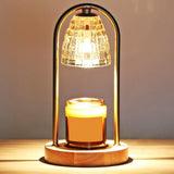 Maxbell Candle Warmer Wax Melt Fragrance Lamp Aroma Burner Night Light Black