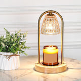 Maxbell Candle Warmer Wax Melt Fragrance Lamp Aroma Burner Night Light Black