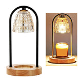 Maxbell Candle Warmer Wax Melt Fragrance Lamp Aroma Burner Night Light Black