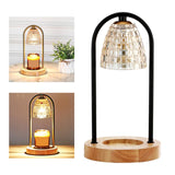 Maxbell Candle Warmer Wax Melt Fragrance Lamp Aroma Burner Night Light Black