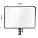 Maxbell Dimmable LED Video Lighting Panel Light for DSLR Camera Camcorder EU Plug