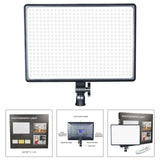 Maxbell Dimmable LED Video Lighting Panel Light for DSLR Camera Camcorder EU Plug