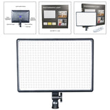 Maxbell Dimmable LED Video Lighting Panel Light for DSLR Camera Camcorder EU Plug