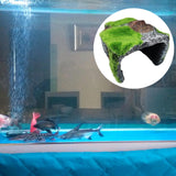 Maxbell Reptile Hide Cave Habitat Snake Turtle Terrarium Landscape Decoration B