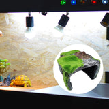 Maxbell Reptile Hide Cave Habitat Snake Turtle Terrarium Landscape Decoration B