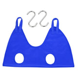 Maxbell Pet Grooming Hammock Fixing Claw Professional Breathable for Dog Cat S Blue