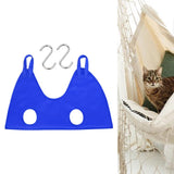 Maxbell Pet Grooming Hammock Fixing Claw Professional Breathable for Dog Cat S Blue