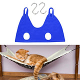 Maxbell Pet Grooming Hammock Fixing Claw Professional Breathable for Dog Cat S Blue