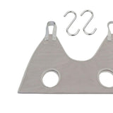 Maxbell Pet Grooming Hammock Fixing Claw Professional Breathable for Dog Cat S Grey