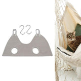 Maxbell Pet Grooming Hammock Fixing Claw Professional Breathable for Dog Cat S Grey