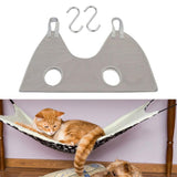 Maxbell Pet Grooming Hammock Fixing Claw Professional Breathable for Dog Cat S Grey
