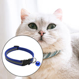 Maxbell 1Pcs Dog Cat Luminous Collar Necklace Night Dog Cat Safety Glow Pet Supplies Royalblue